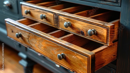 old wooden cabinet