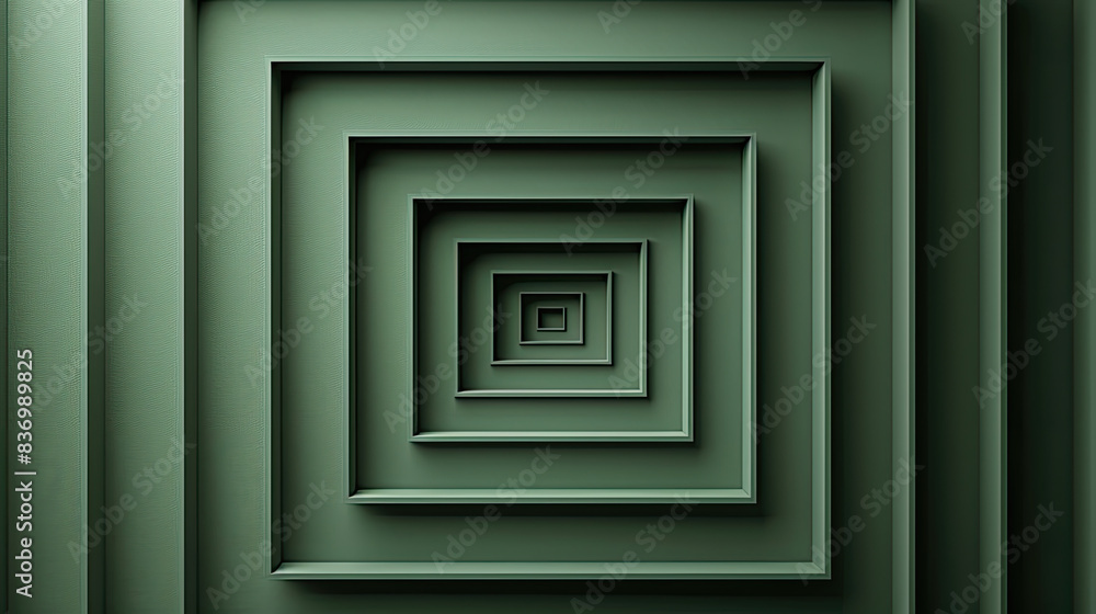 olive concentric gradient squares forming a line pattern olive concentric gradient squares forming a line pattern