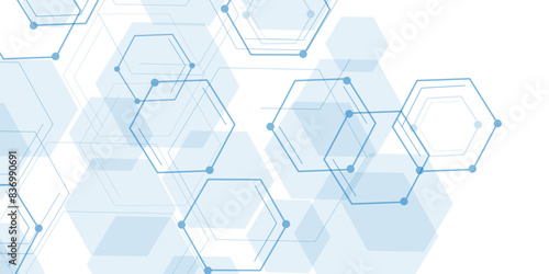 Hexagon shape pattern innovative concept background. hexagons pattern. Geometric abstract background with simple hexagonal elements. technology digital hi tech concept background. 