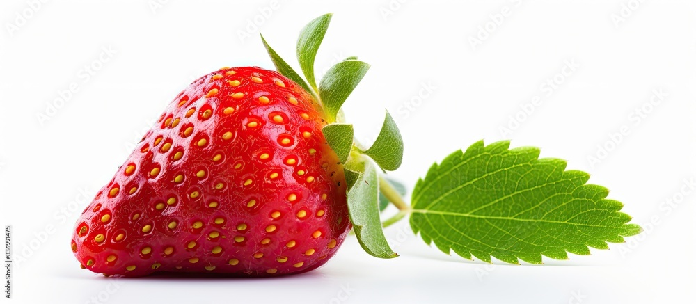 Fresh juicy strawberries with leaves Strawberry. Creative banner. Copyspace image Fresh juicy strawberries with leaves Strawberry. Creative banner. Copyspace image