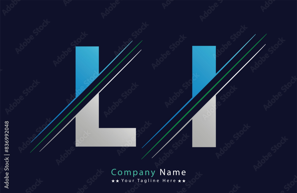 Li Letter Logo Template Illustration Design. Li Letter Logo Template Illustration Design.