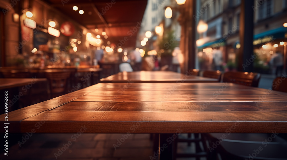 empty wooden tabletop with blur yellow light background empty wooden tabletop with blur yellow light background