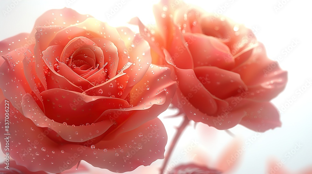 pink rose with drops pink rose with drops