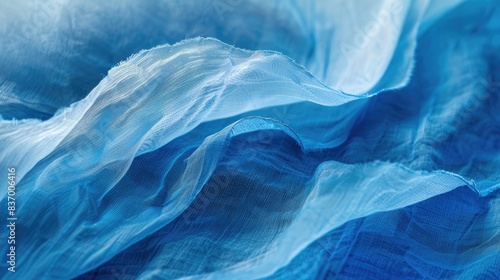 Wallpaper Mural Subtle variations of blue merging seamlessly, perfect for illustrating balance and serenity. Torontodigital.ca