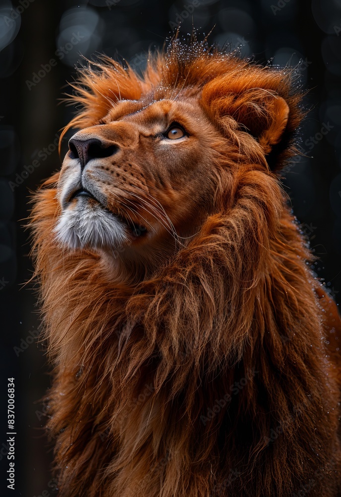 Naklejka premium lion