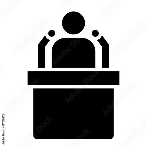 the reader claims glyph icon 