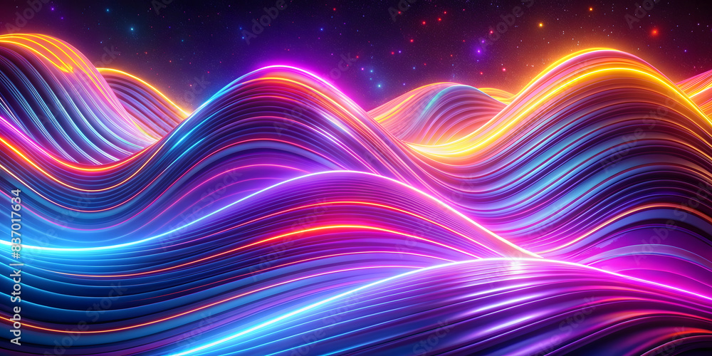Colorful wavy gradient shape abstract background
Colorful wavy gradient shape abstract background