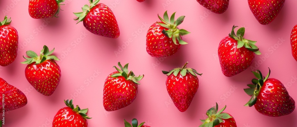 Ripe fresh strawberries Ripe fresh strawberries