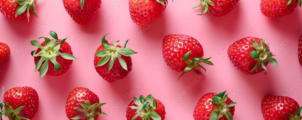 Ripe fresh strawberries Ripe fresh strawberries