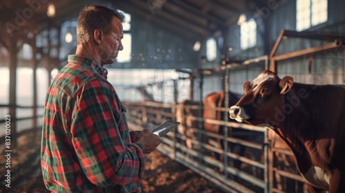 The farmer and cattle