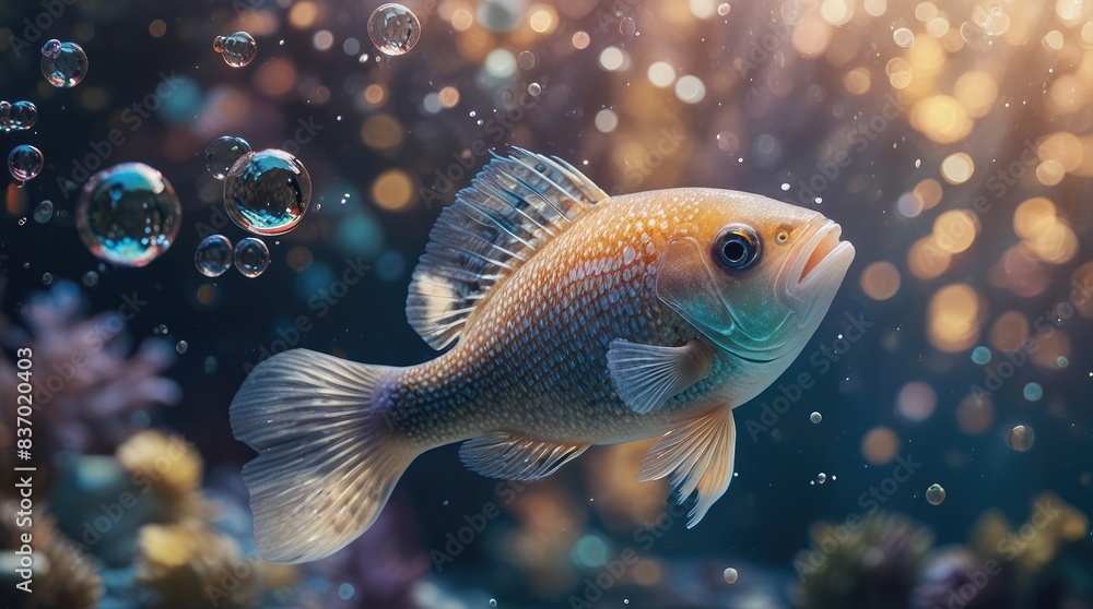 fish in aquarium fish in aquarium