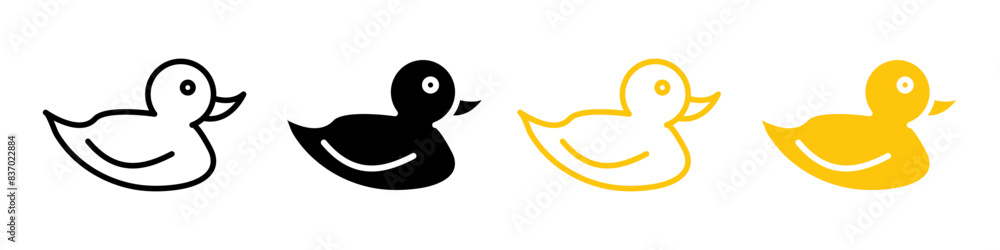 Duck toy icon illustrating playful items for children, perfect for toy stores, gift shops, and playful design projects Duck toy icon illustrating playful items for children, perfect for toy stores, gift shops, and playful design projects