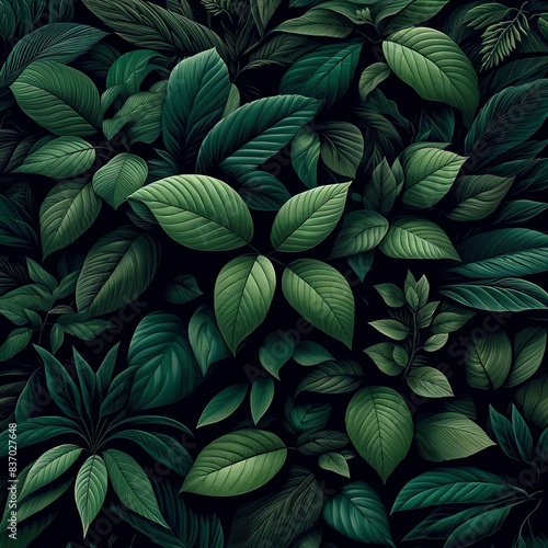 Wallpaper Mural A dense foliage of Deciduous Forest Torontodigital.ca