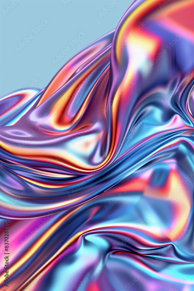 Fototapeta premium Abstract background. AI generated art illustration.