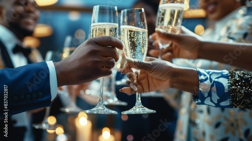 The Champagne Toast Celebration
