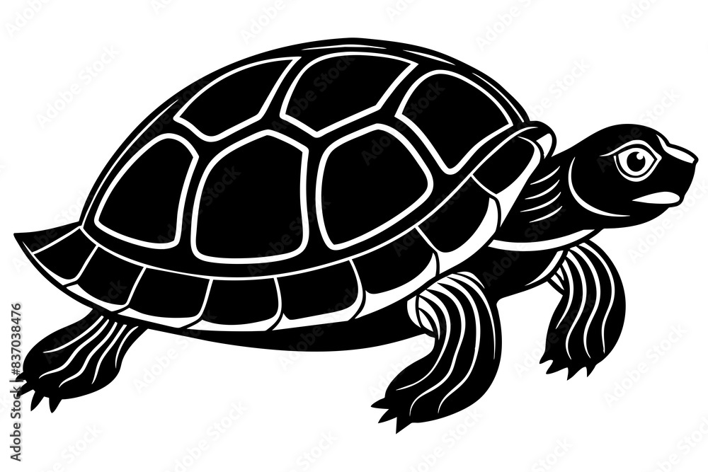 turtle silhouette vector illustration turtle silhouette vector illustration