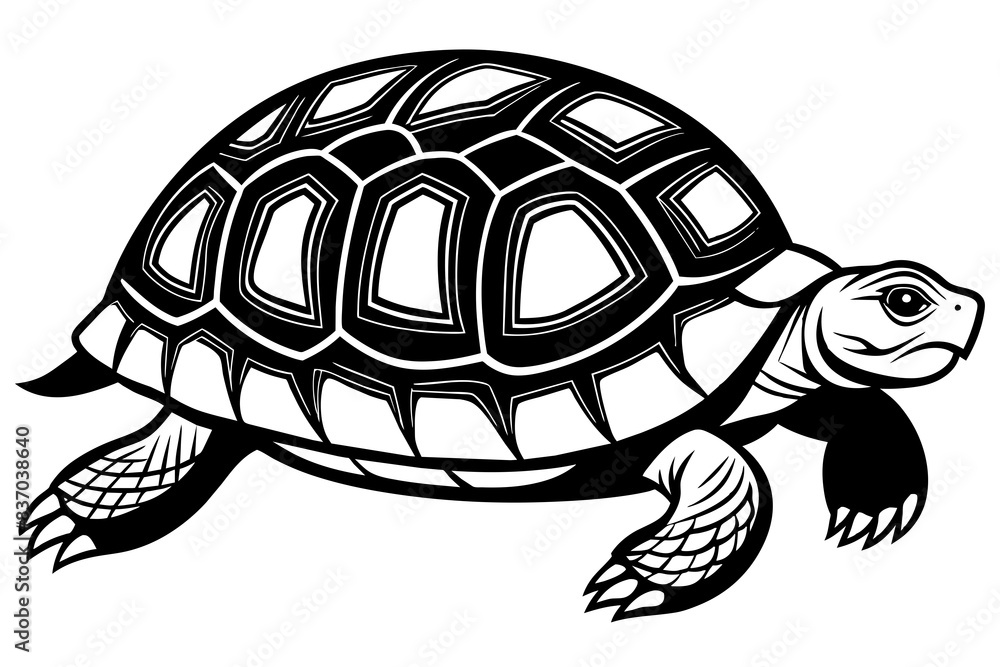 turtle silhouette vector illustration turtle silhouette vector illustration