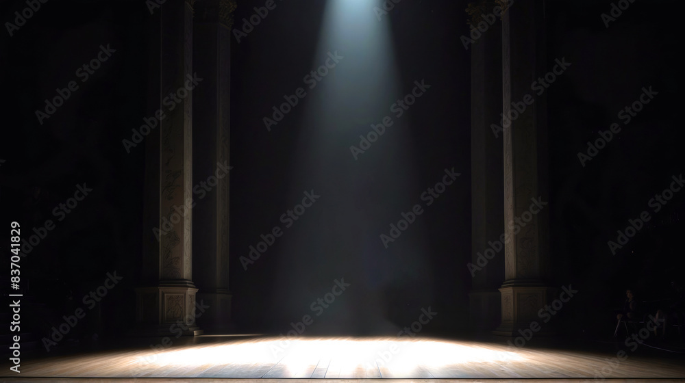 Obraz premium stage light background