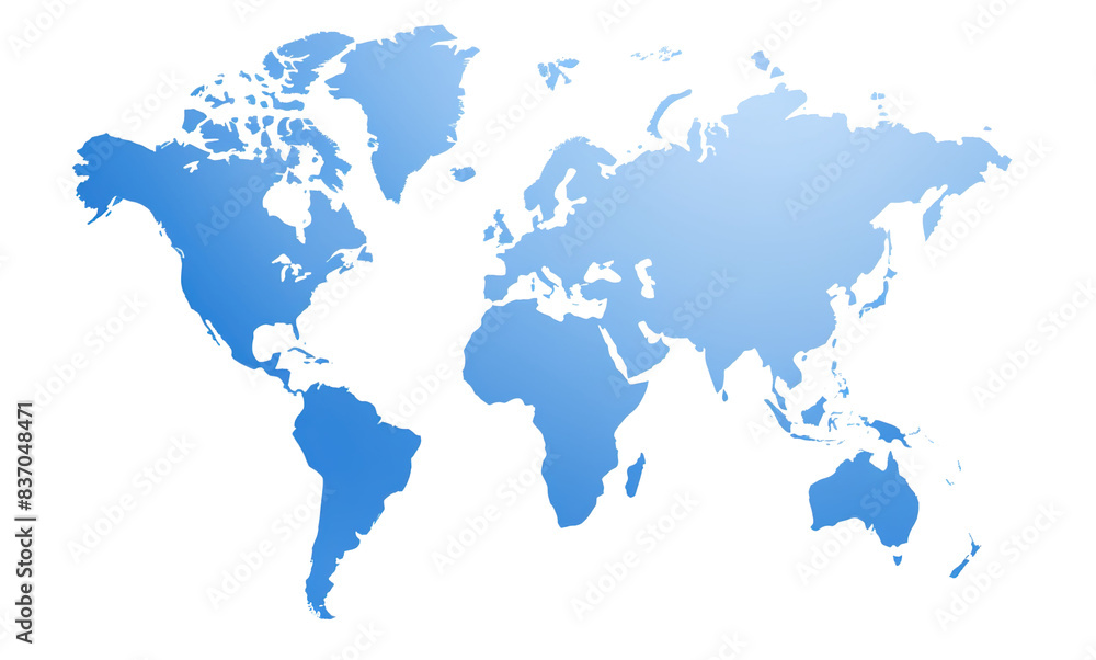 Hi Detail Vector Political World Map illustration Hi Detail Vector Political World Map illustration