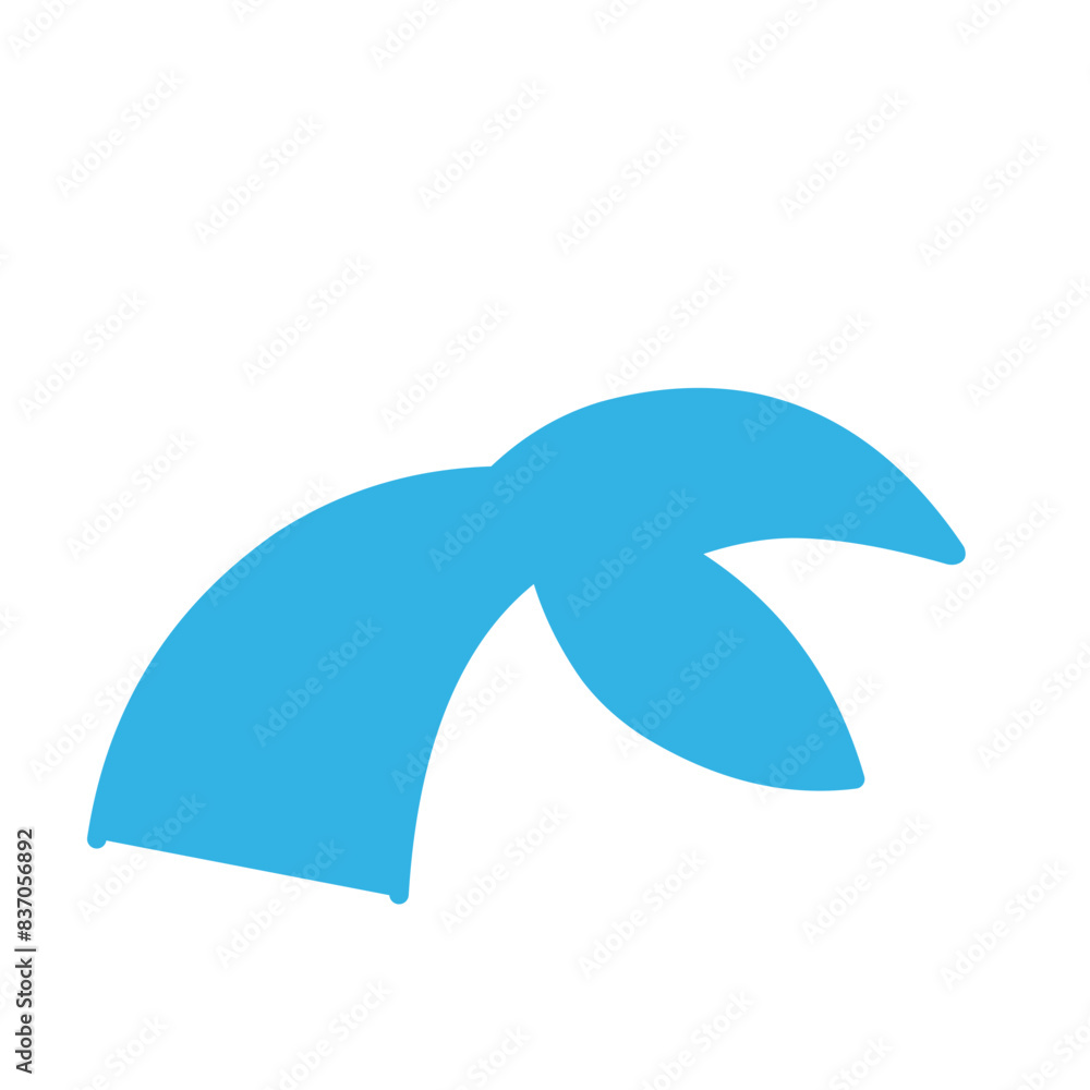 Mermaid tail vector Silhouette Mermaid tail vector Silhouette