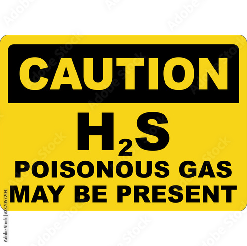 CAUTION CHEMICAL HAZARD SIGNS