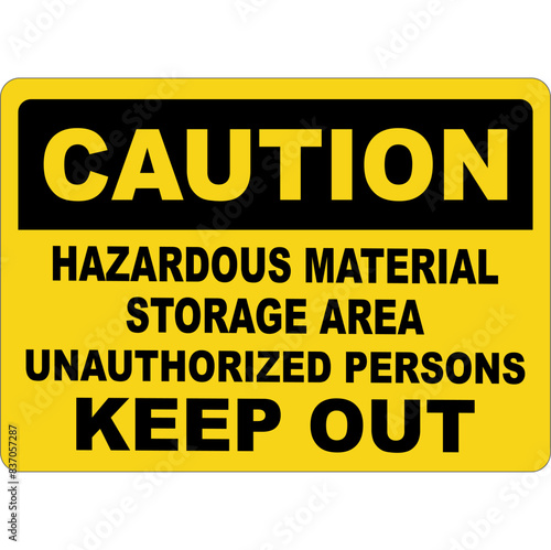CAUTION CHEMICAL HAZARD SIGNS