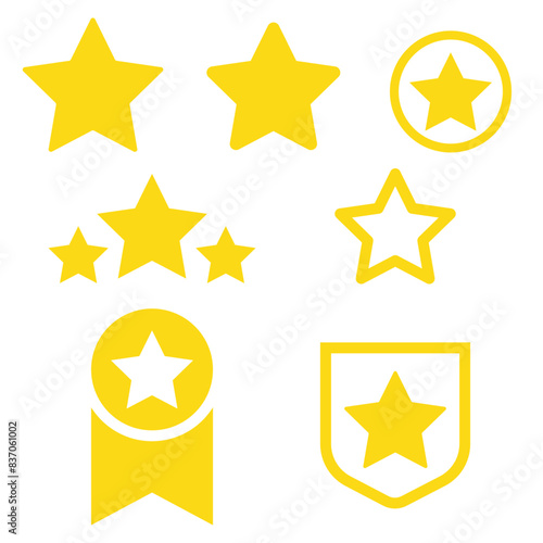 Yellow Star vector