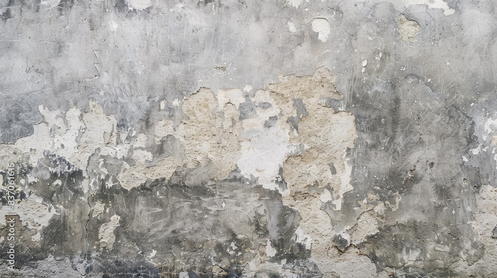 Abstract grungy wall with a mix of light and dark textures in gray and beige Abstract grungy wall with a mix of light and dark textures in gray and beige
