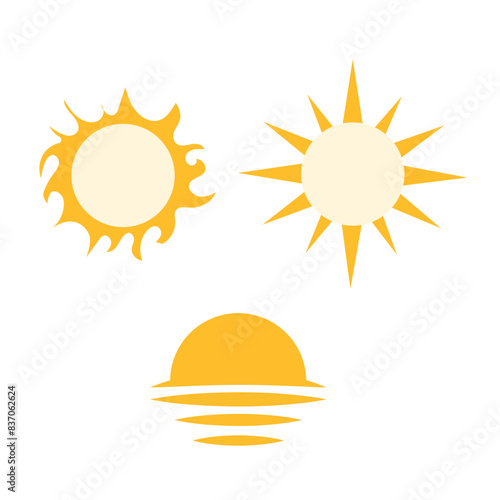 Sun vector illustration