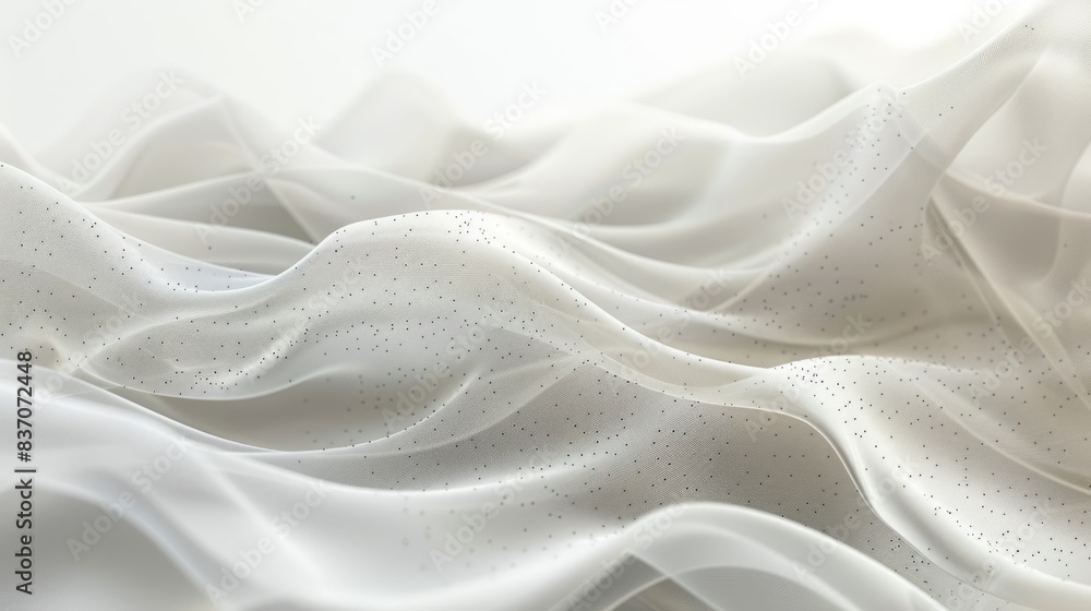 A minimalist abstract background showcasing a delicate interplay of lines and dots A minimalist abstract background showcasing a delicate interplay of lines and dots