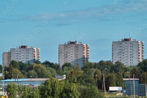 Old apartments, socialism, communism