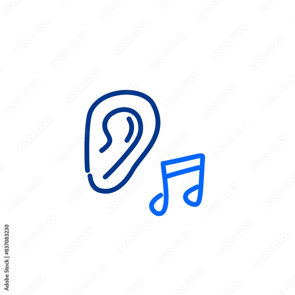 Ear And Hearing Icons Ear And Hearing Icons