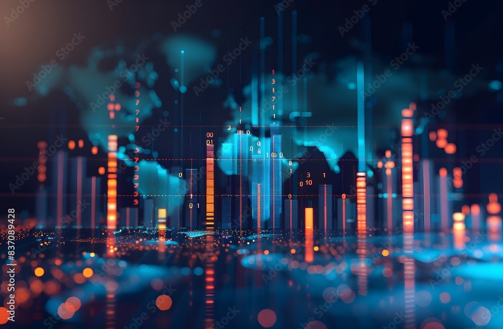 Dazzling Futuristic Cityscape at Night with Vibrant Neon Lights and Glowing Reflections Dazzling Futuristic Cityscape at Night with Vibrant Neon Lights and Glowing Reflections