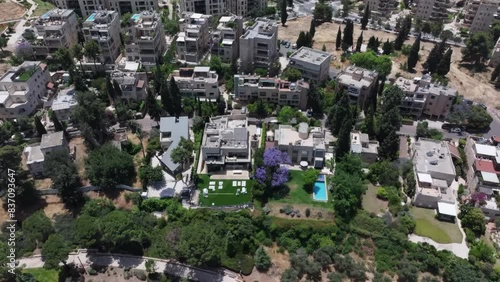 
Arnona Luxury homes neighborhood aerial view,Jerusalem, 2024


upscale neighborhood in southern Jerusalem, close to old city of Jerusalem, drone view, 4K, 2024
 photo