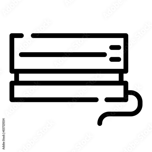 playstation one cutline icon style