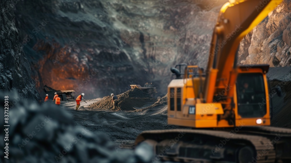 Mining --no text, titles, --ar 16:9 --quality 0.5 --stylize 0 Job ID: 84b32b84-98df-4ce7-a889-5a27608966c1 Mining --no text, titles, --ar 16:9 --quality 0.5 --stylize 0 Job ID: 84b32b84-98df-4ce7-a889-5a27608966c1