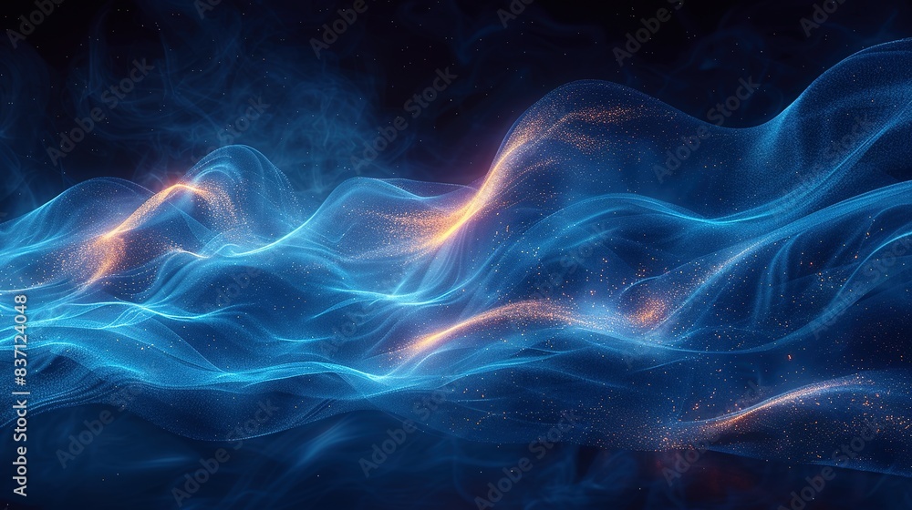 Digital Symphony: Abstract Light Lines in the World of 5G Digital Symphony: Abstract Light Lines in the World of 5G
