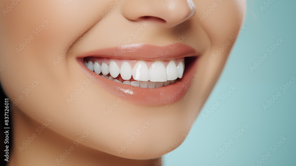 Healthy White Teeth in a Happy Smile Healthy White Teeth in a Happy Smile