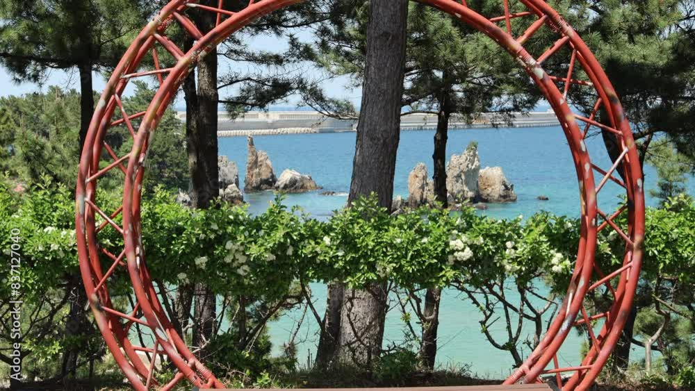 Chuam Candlestick Rock and Surrounding Formations Through Sculpture at Isabu Lion Park