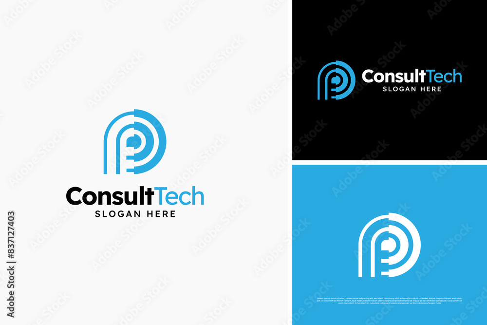 Minimalist D letter line consulting technology logo design concept, consulting data logo template, accounting company logo Minimalist D letter line consulting technology logo design concept, consulting data logo template, accounting company logo