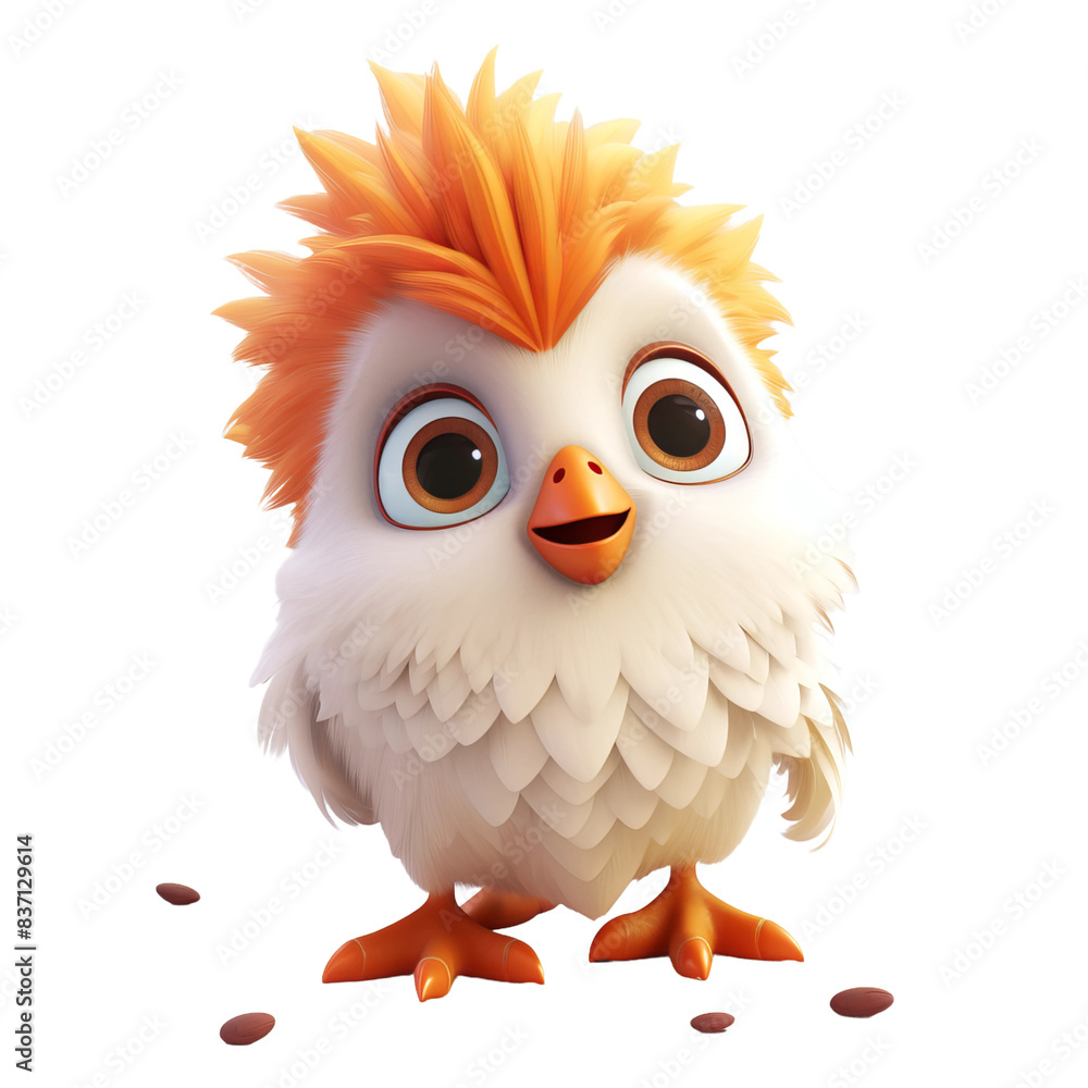 chicken isolated on white chicken isolated on white