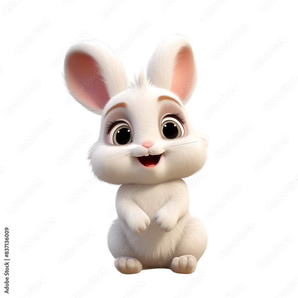 white rabbit on white white rabbit on white