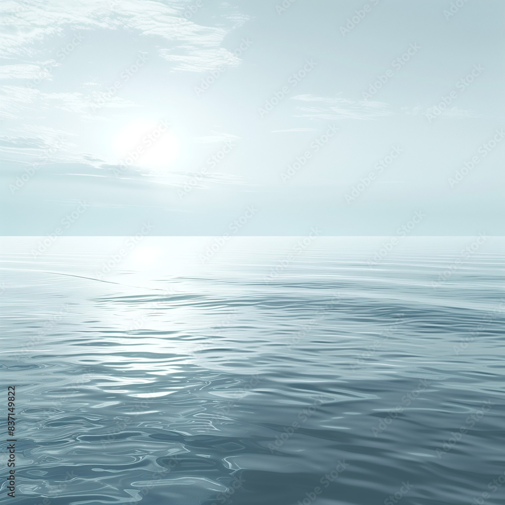 Fototapeta premium blue sky and sea