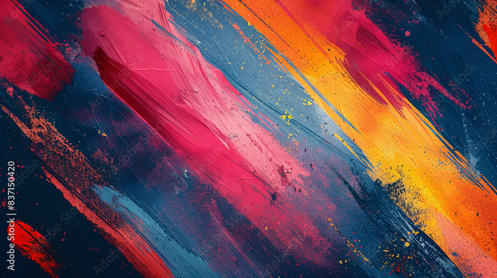 Abstract grunge strokes forming a bold and creative background for a campaign Abstract grunge strokes forming a bold and creative background for a campaign