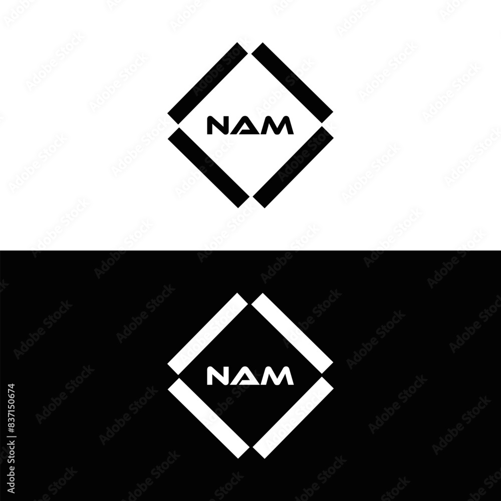 NAM logo. N A M design. White NAM letter. NAM, N A M letter logo design. N A M letter logo design in FIVE, FOUR, THREE, style. letter logo set in one artboard. N A M letter logo vector design.
NAM logo. N A M design. White NAM letter. NAM, N A M letter logo design. N A M letter logo design in FIVE, FOUR, THREE, style. letter logo set in one artboard. N A M letter logo vector design.