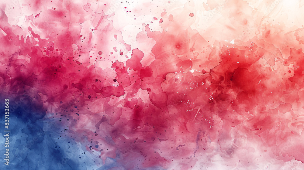 Obraz premium Abstract watercolor blot in orange and black, symbolizing a worldwide challenge against violence