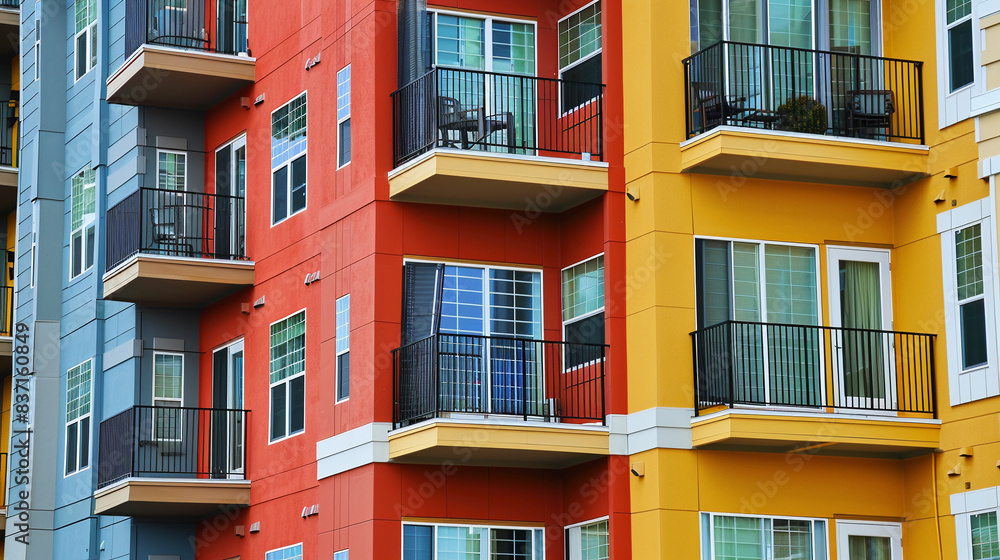 Obraz premium The rental housing market is expanding.
