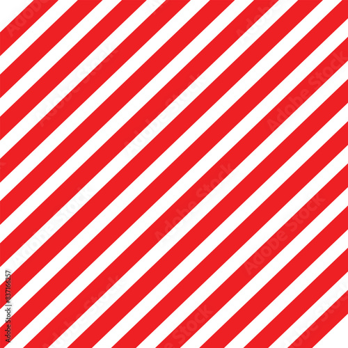 Abstract background. Red and white stripe wallpaper background. Diagonal stripe red-white pattern. Vector illustration. eps 10