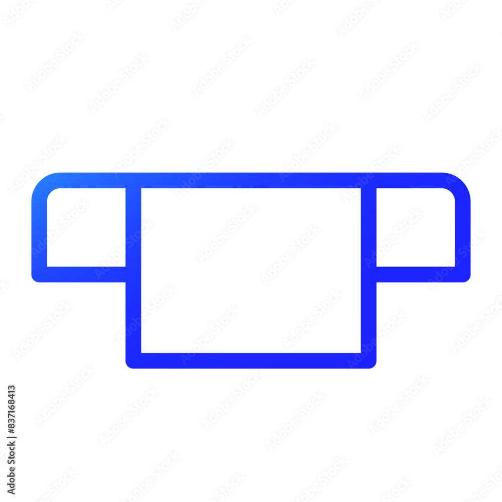 donation box gradient icon style donation box gradient icon style