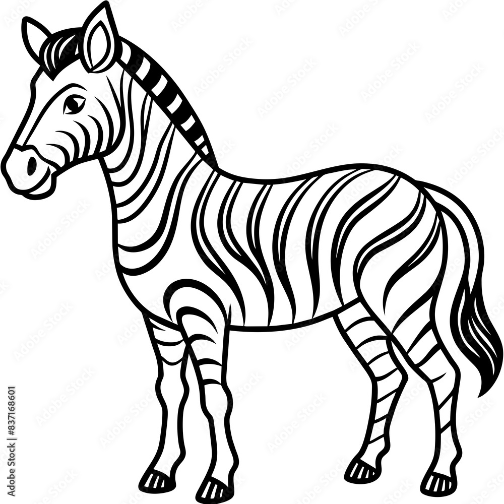 Fototapeta premium COLORING PAGES FO RKIDS AND ADULTS 